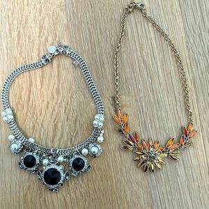 WHBM Statement Necklaces NWOT